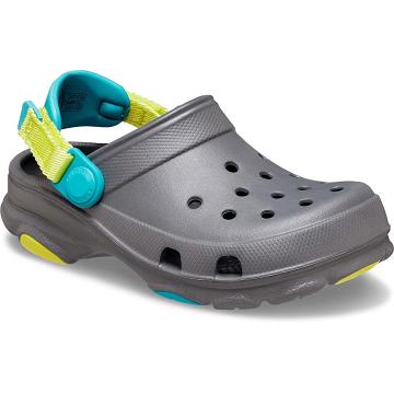 Zuecos Crocs Toddler Classic All-Terrain Niña Grises | Mexico 1525JPQJ